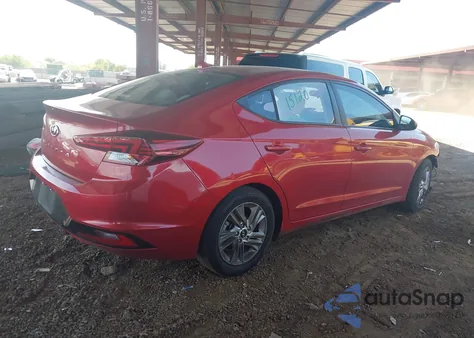 2020 Hyundai Elantra Sel из США, поврежденный, VIN 5NPD84LF3LH516975